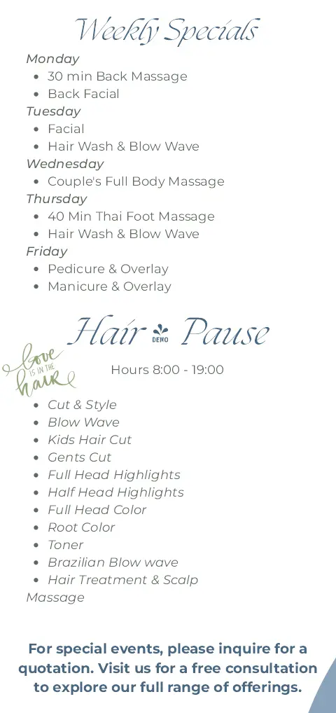 Sanbonani Resort - Pause Spa & Wellness Centre